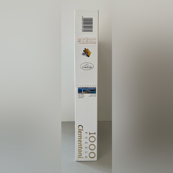 2/$16 Clementoni Panorama 1000 Piece Puzzle - New Zealand Lighthouse - Picture 3 of 7